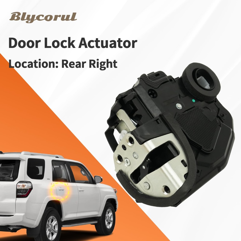 Rear Right Passenger Side Door Lock Actuator Motor Compatible with Right Side