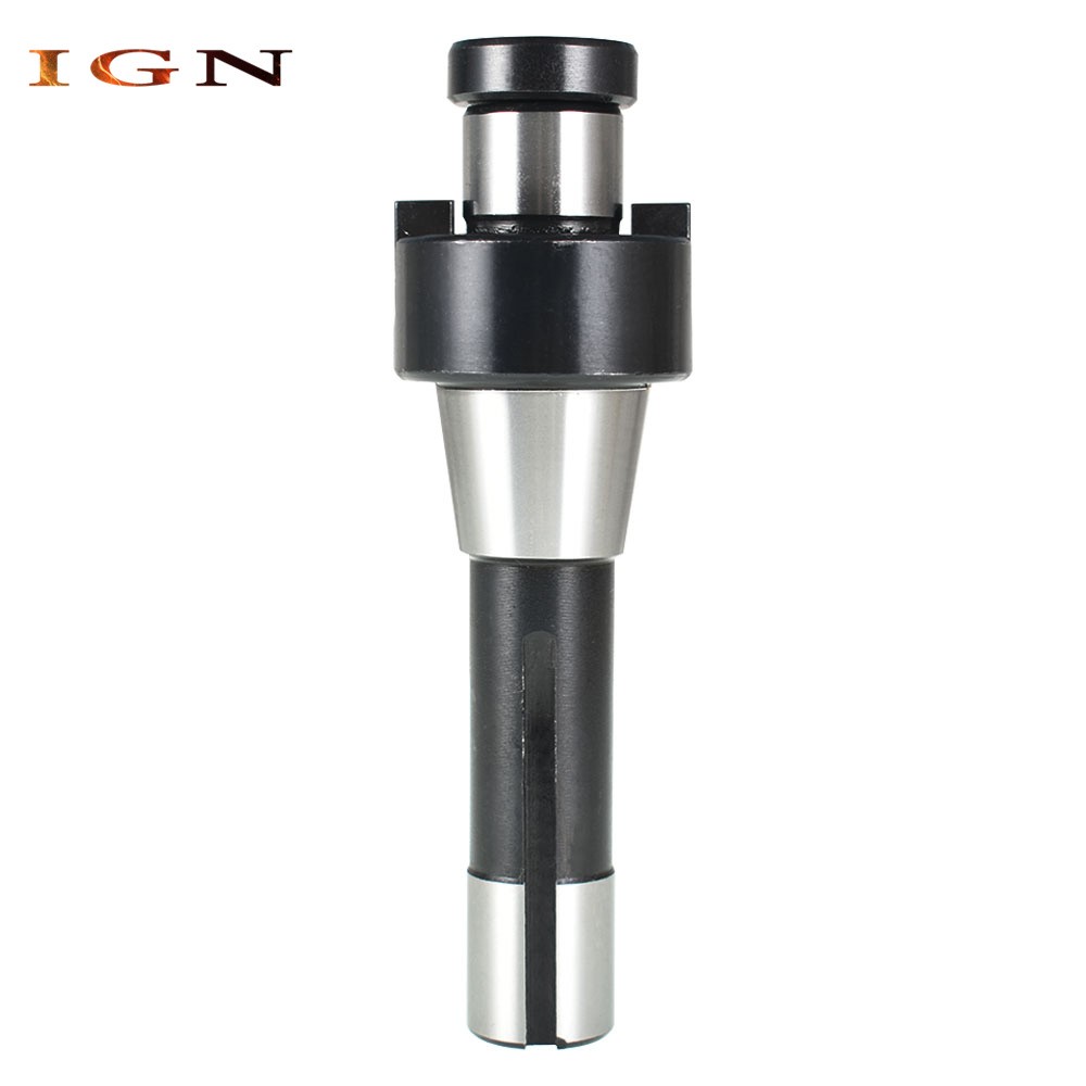 1In R8 Shank Shell Milling Arbor Adapter Holder Hardened For Machine