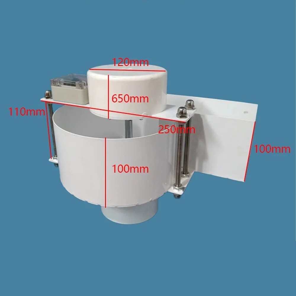 Micro Vortex Hydroelectric Generator with Low Drop, Permanent Magnet Generator