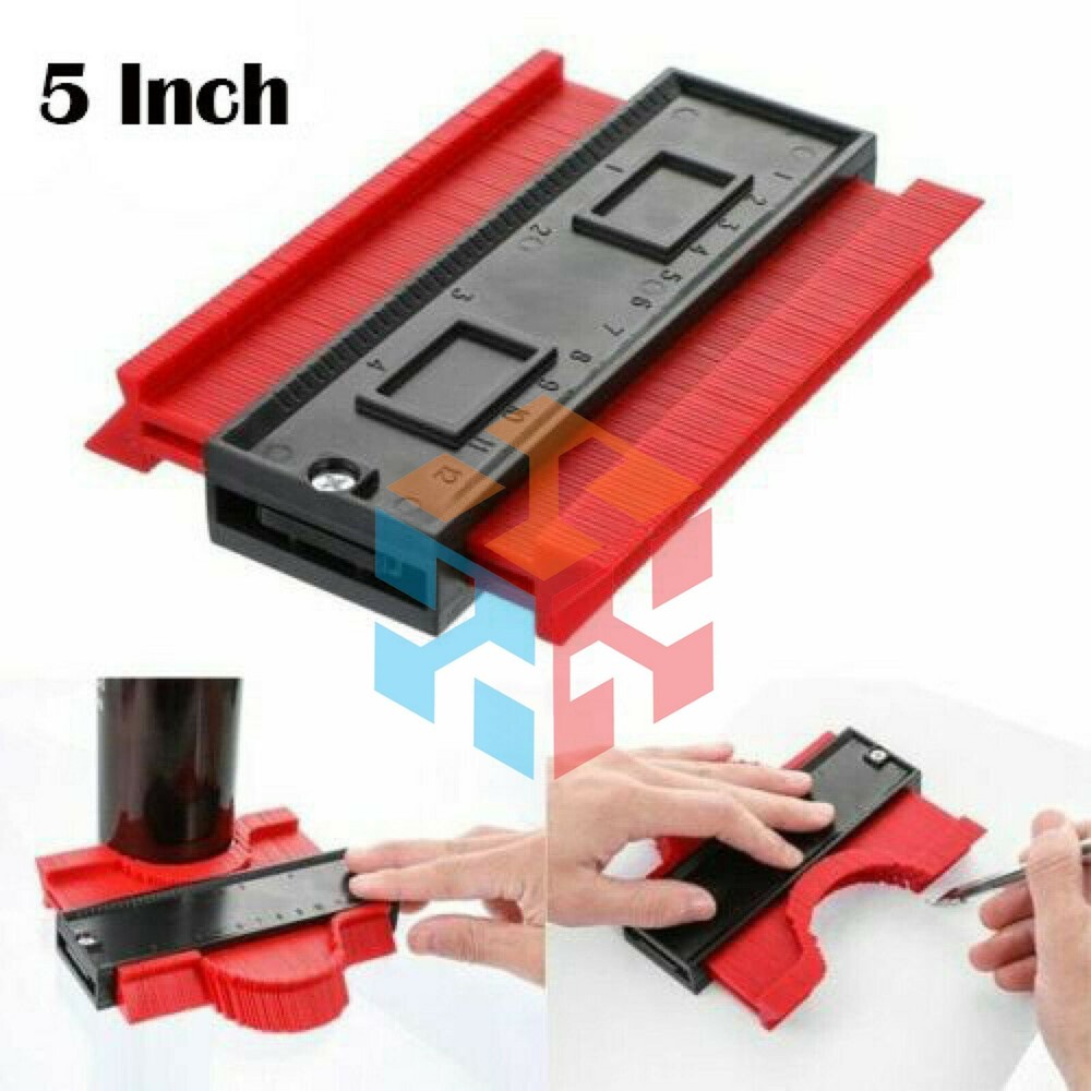 Saker Shape Profile Contour Gauge Plastic Woodworking Tool Duplicator Irregular
