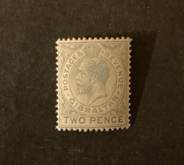 Gibraltar Scott #68 hinged