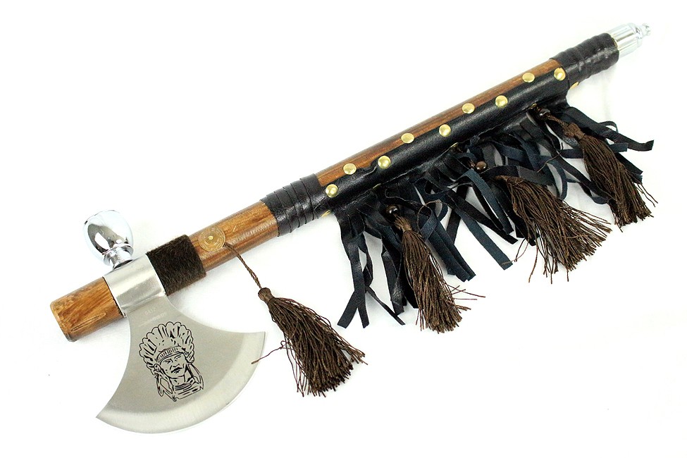 Defender 19"" Cross Shape Indian Axe Pipe