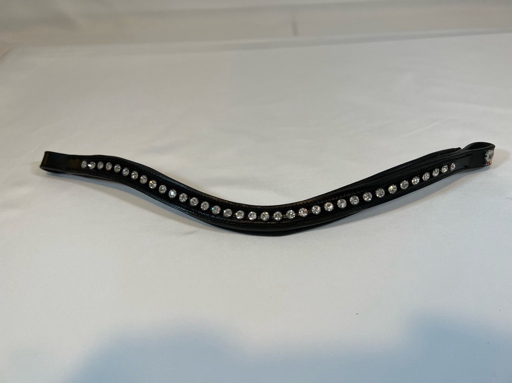 Contoured Crystal Browband Full Size