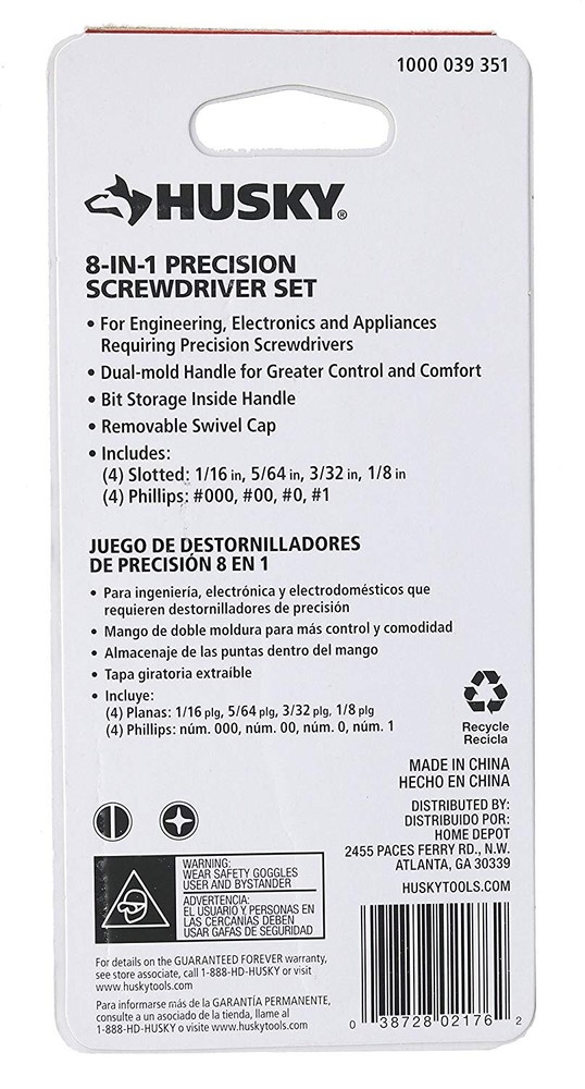 Husky Precision Screwdriver Kit