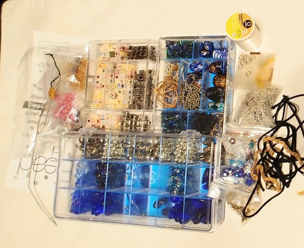 Beginners Or Child's Beading Kit & More