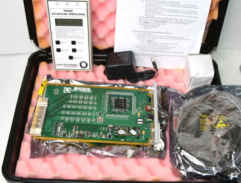Alcatel Lucent Metropolis DMXtend SPG800 Cable Verification Kit