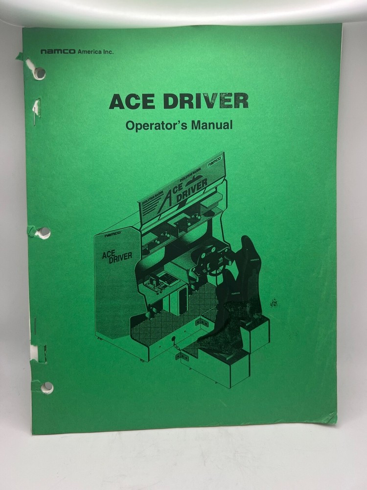 MIXED: Arcade game Manuals Collection from distributors library YOUR CHOICE