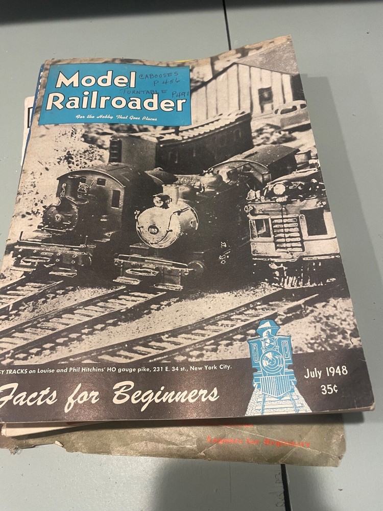 model train magazines from the 1950’s