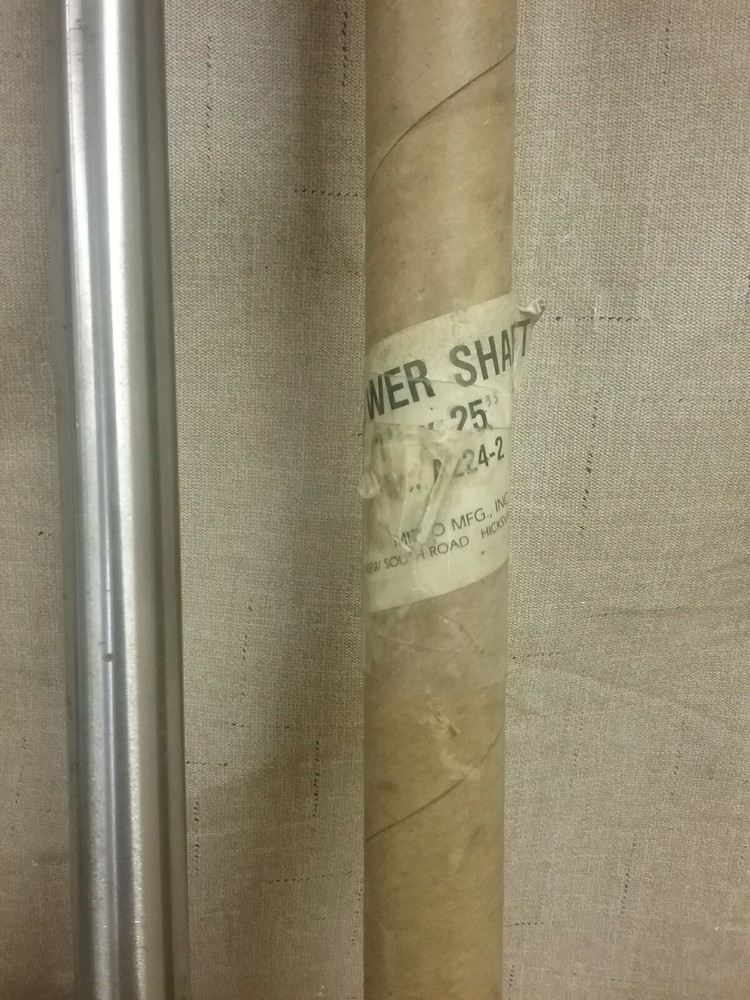 New Mitco Mfg./Sid Harvey 1" x 25" Blower Shaft A224-2