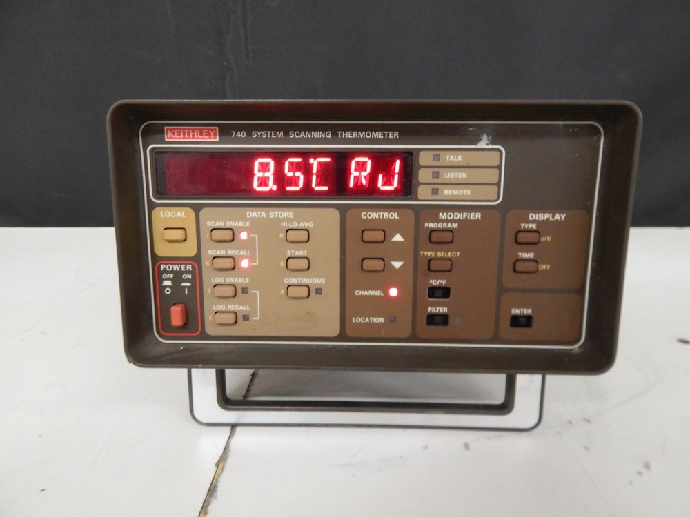 ^^ Keithley 740 System Scanning Thermometer (FCP81)