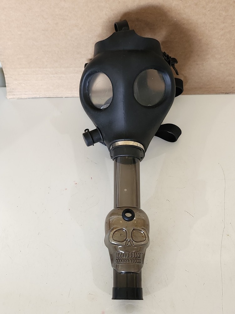8in Skull Face Gas Mask