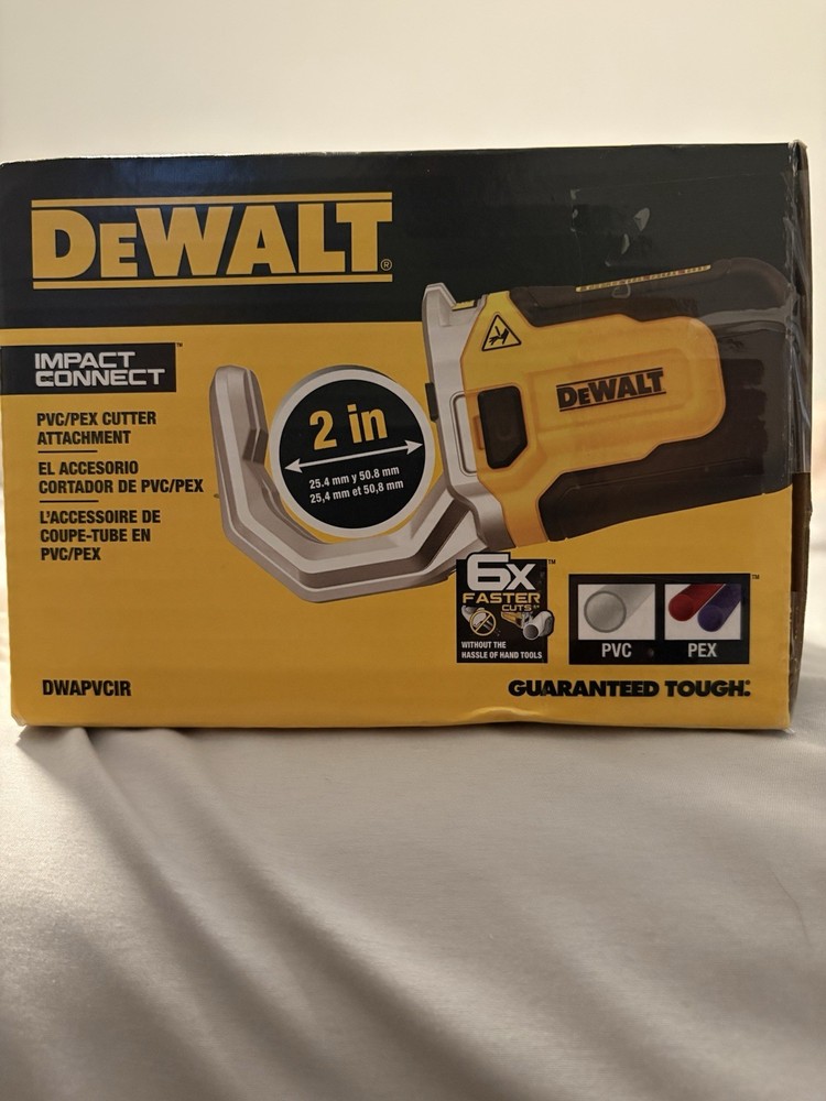 DEWALT Impact Connect PVC/PEX Cutter Attachment