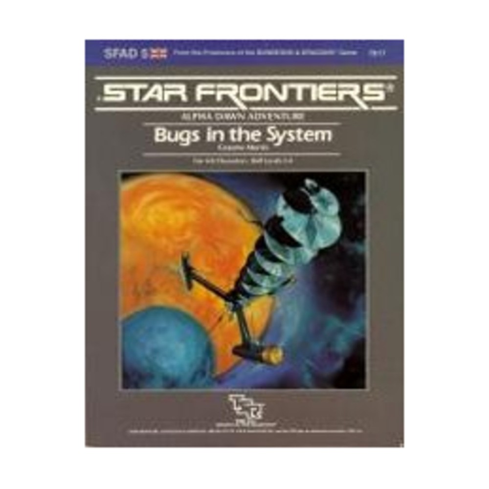TSR Star Frontiers Alpha Dawn - Bugs in the System VG+