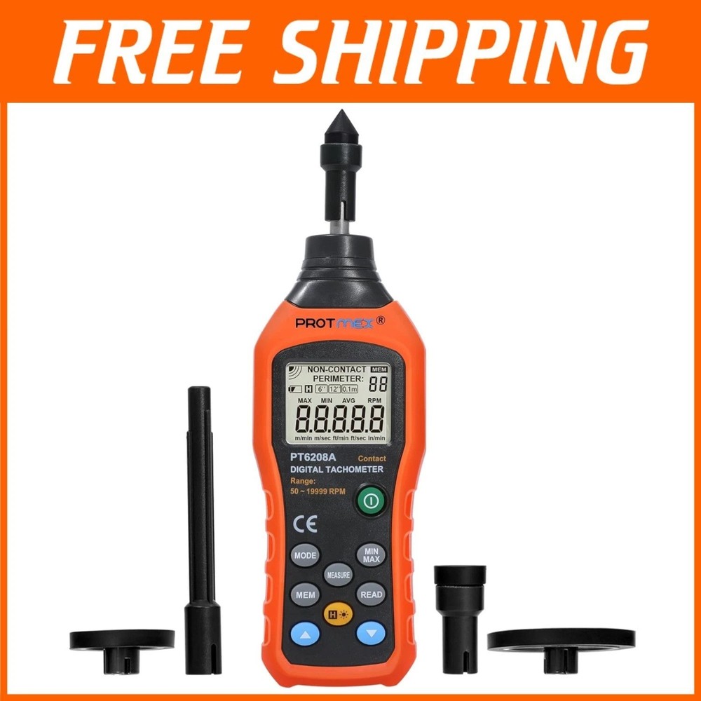 Portable Handheld Tachometer for Various Measurement Needs