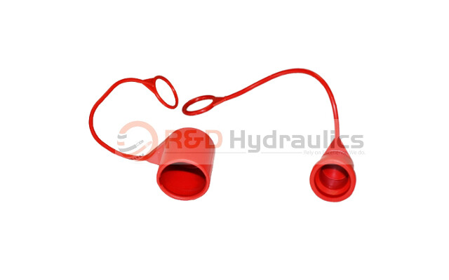 3/8" Skid Steer/Bobcat Hydraulic Quick Coupler Caps