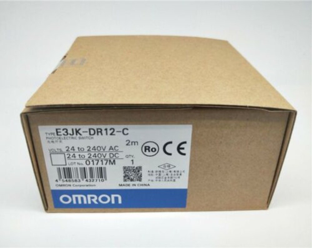 1pcs  Omron Diffuse Reflective Sensors E3JK-DR12-C 2M