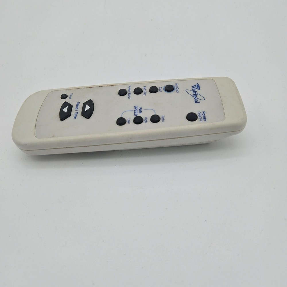 Whirlpool White Remote Control For Air Conditioner With Multiple Modes