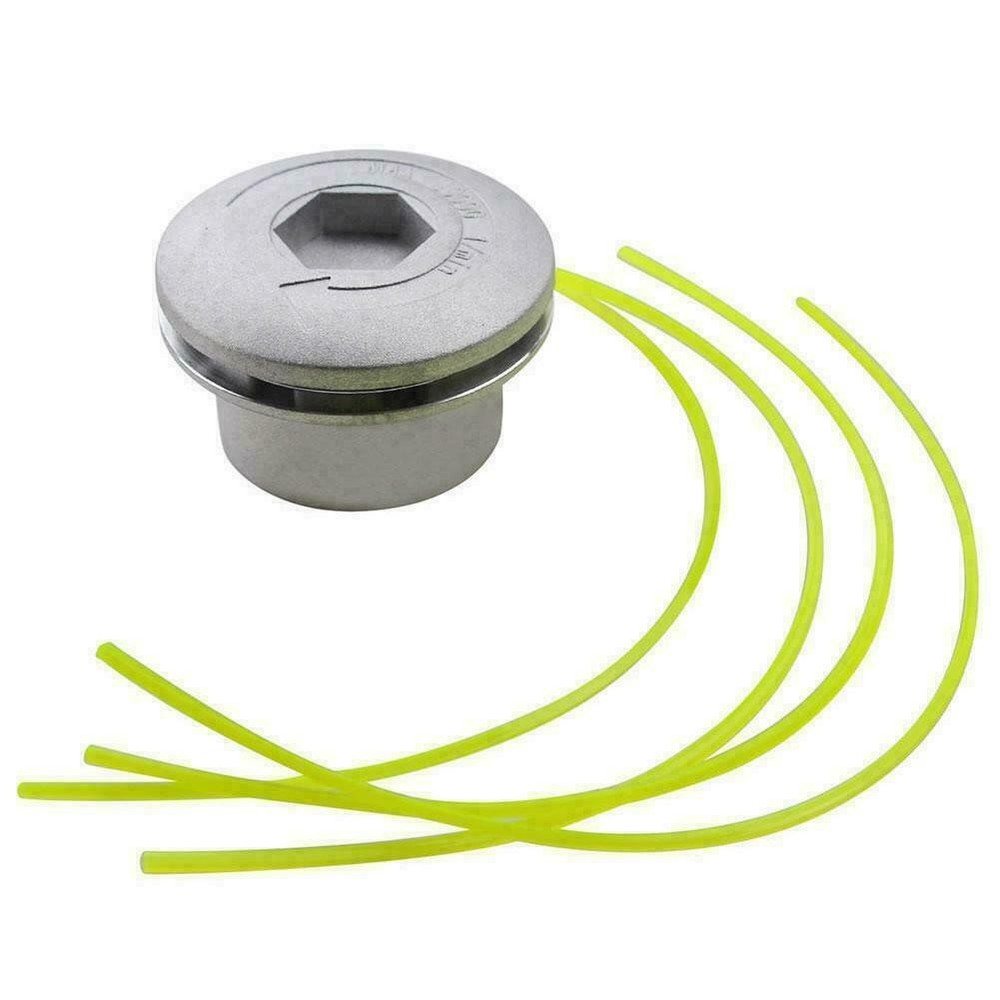 Universal Trimmer Grass Cutter String Speed Feed Bumper Lawn Mower Head+Line Set