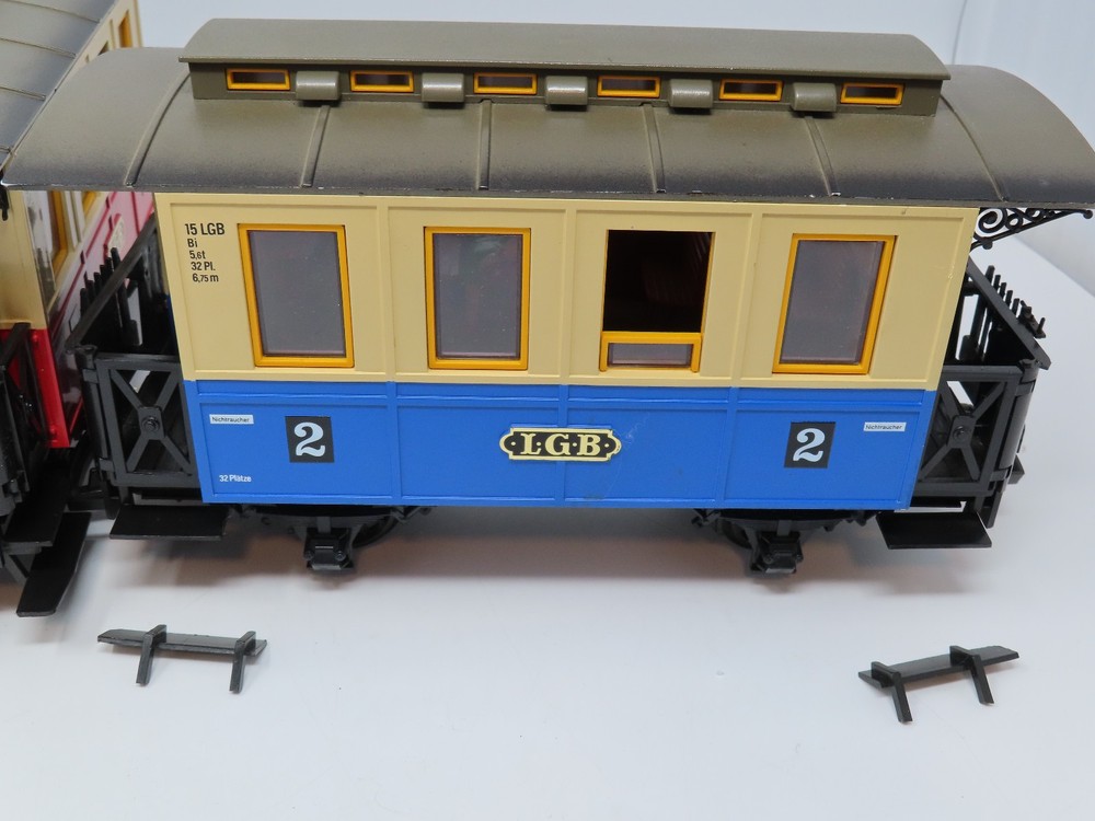 LGB Big Train Starter Set G-Scale 20301 (US) used, tested, working