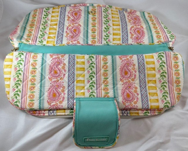 Debbie Macomber Floral Stripe Large Needle Case