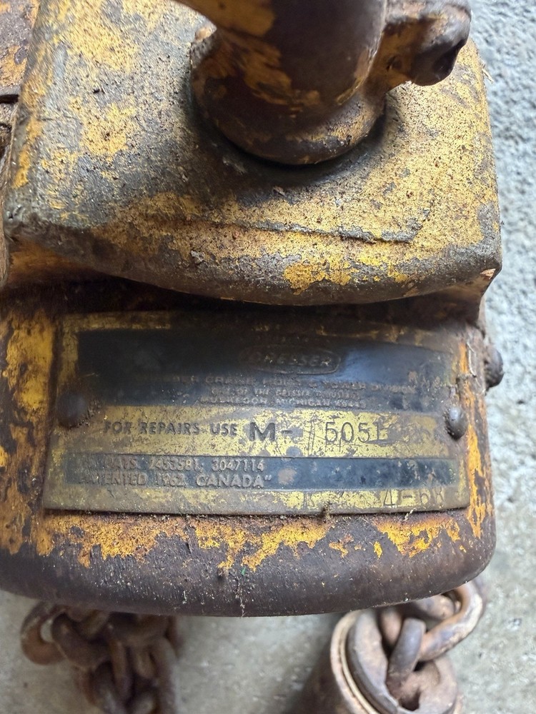 Tugit 3/4 Ton Ratchet Chain Hoist