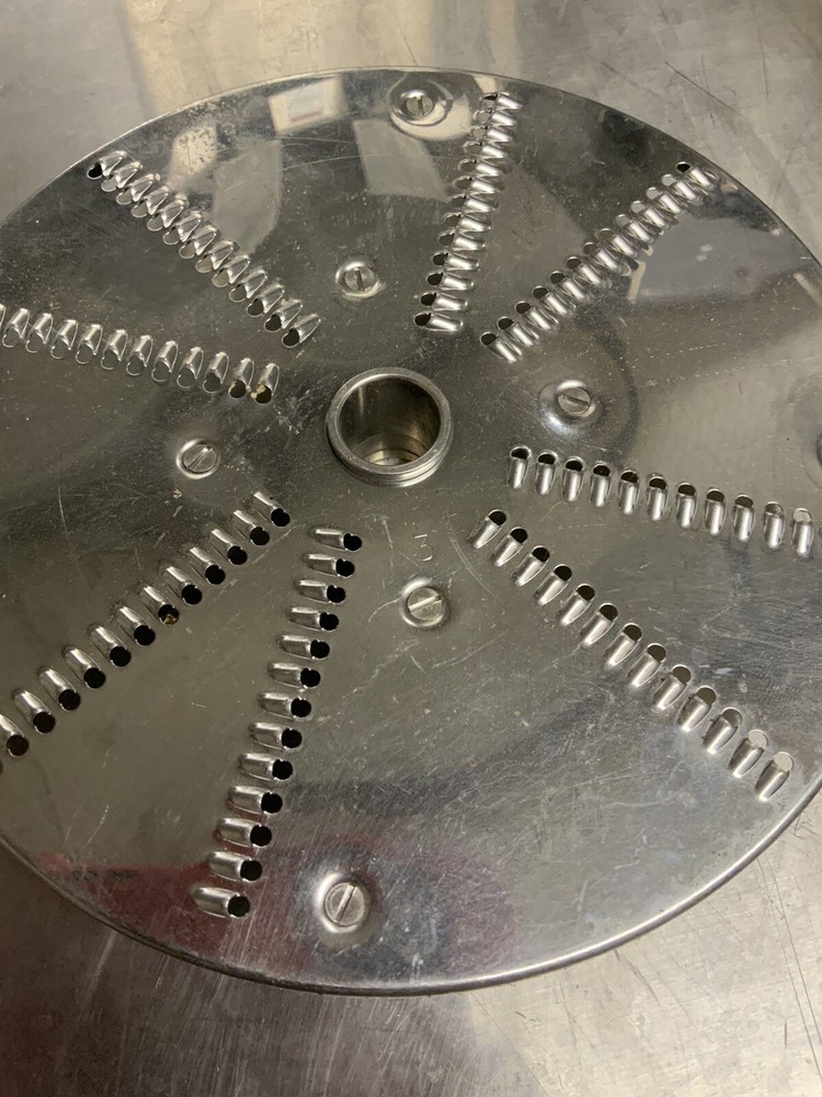 Berkel Shredder blade 8" Grating disk Number 3