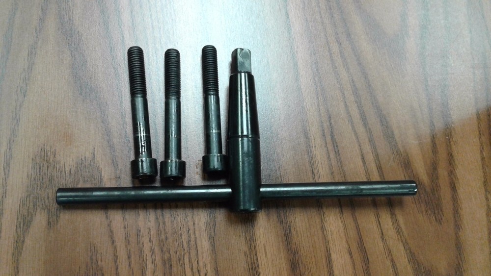 10" 3-JAW SELF-CENTERING CHUCK, plain back, Front Mounting for rotary tables