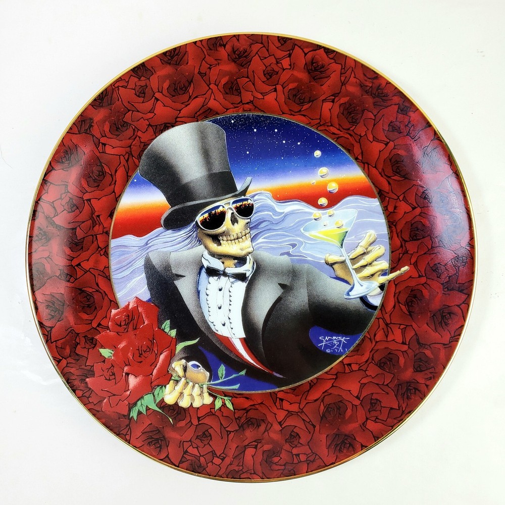 Grateful Dead-Stanley Mouse-One More Saturday Night-Hamilton  Plate