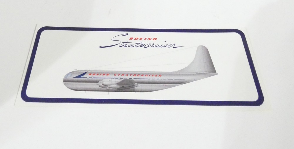 BOEING STRATOCRUISER STICKER NOS
