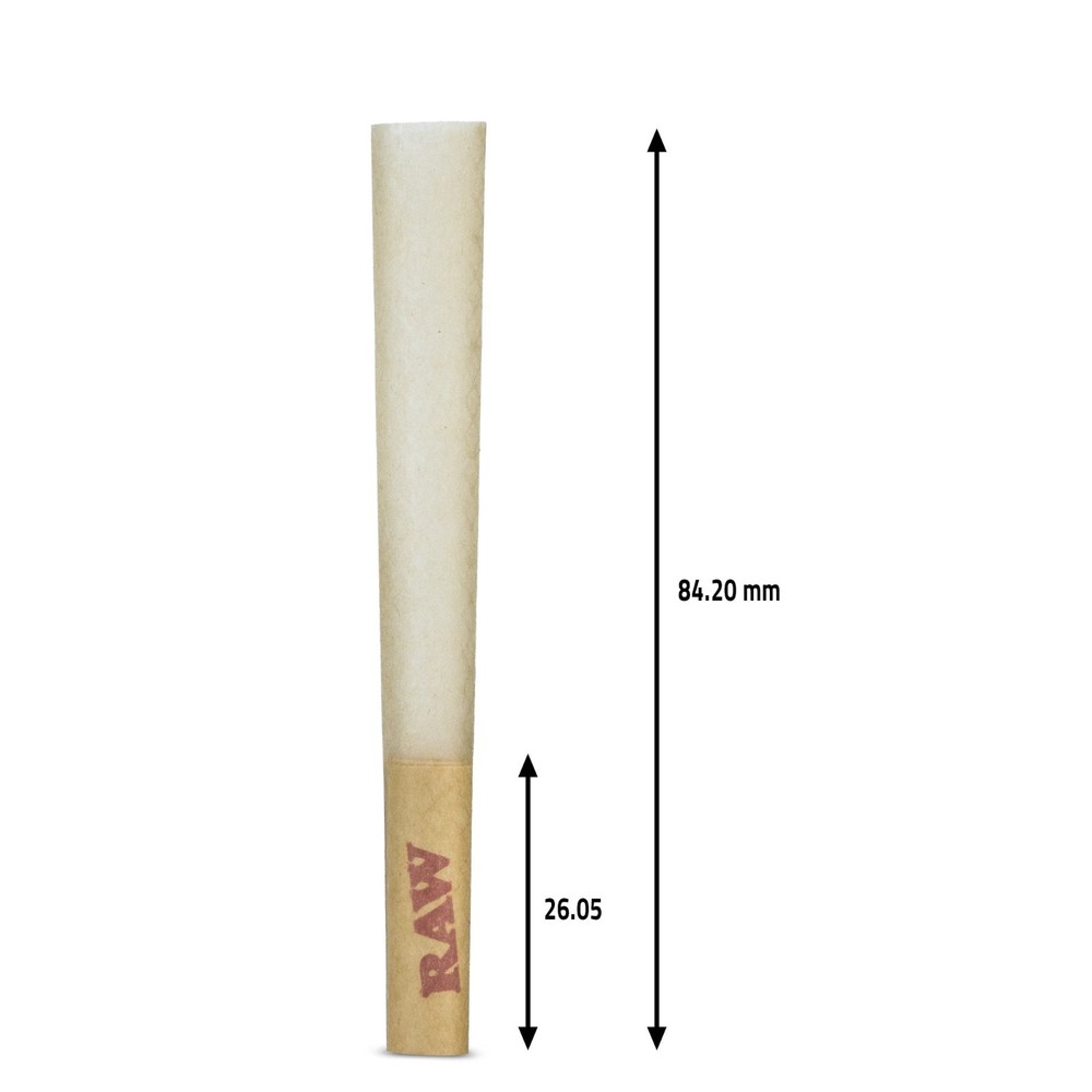 RAW Level Classic Pre Rolled Paper + Tin Can - 20 Pack