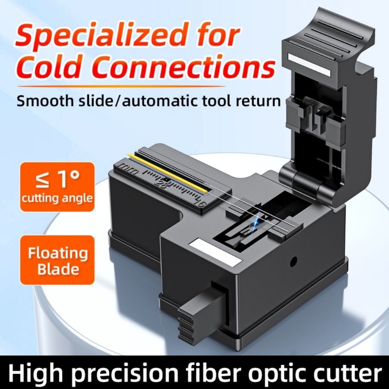 Automatic Return Fiber Opt Cutter Precise For Cold Splicing Applications Tool