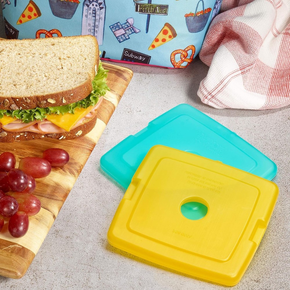 Cool Coolers 4-Pack Slim Reusable Ice Packs