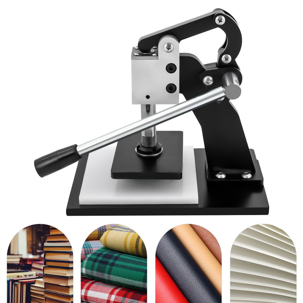 Leather Die Cutting Sampling Machine Hand Manual Press Punching Machine Tool