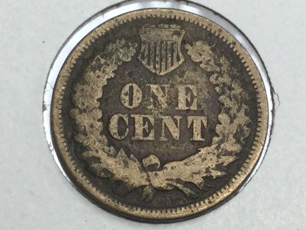 1864 Copper Nickel Indian Cent