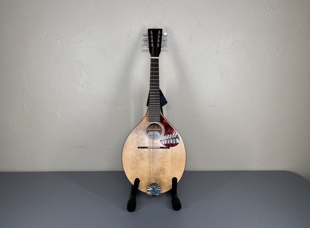 Custom-Built Flat-Back Mandolin with Case