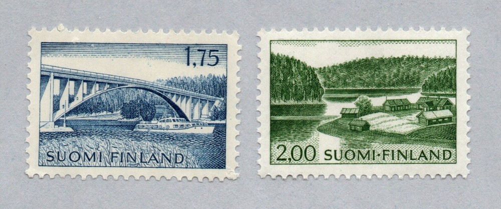 Finland - Sc# 413 & 414 MNH       -        Lot 0422199