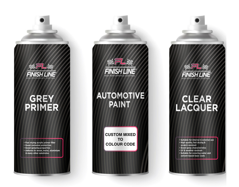 HONDA PB-3C Candy Sapphire Blue Basecoat Paint Lacquer Primer Aerosol Kit