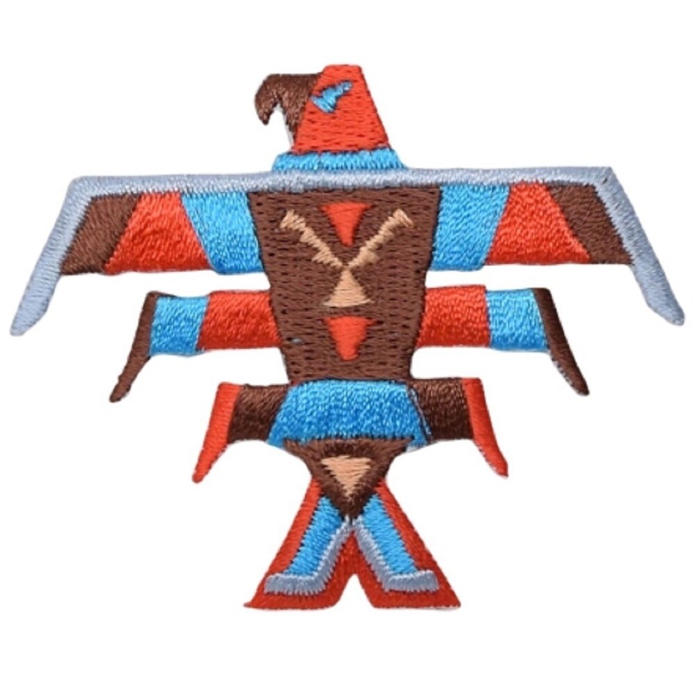 Firebird Applique Patch - Eagle, Bird Badge 2.5" (Iron on)