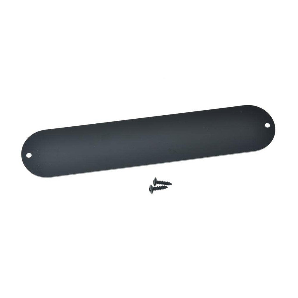 Dopro Standard 32mm Width Blank Control Plate No Hole Aluminum Anodized Black