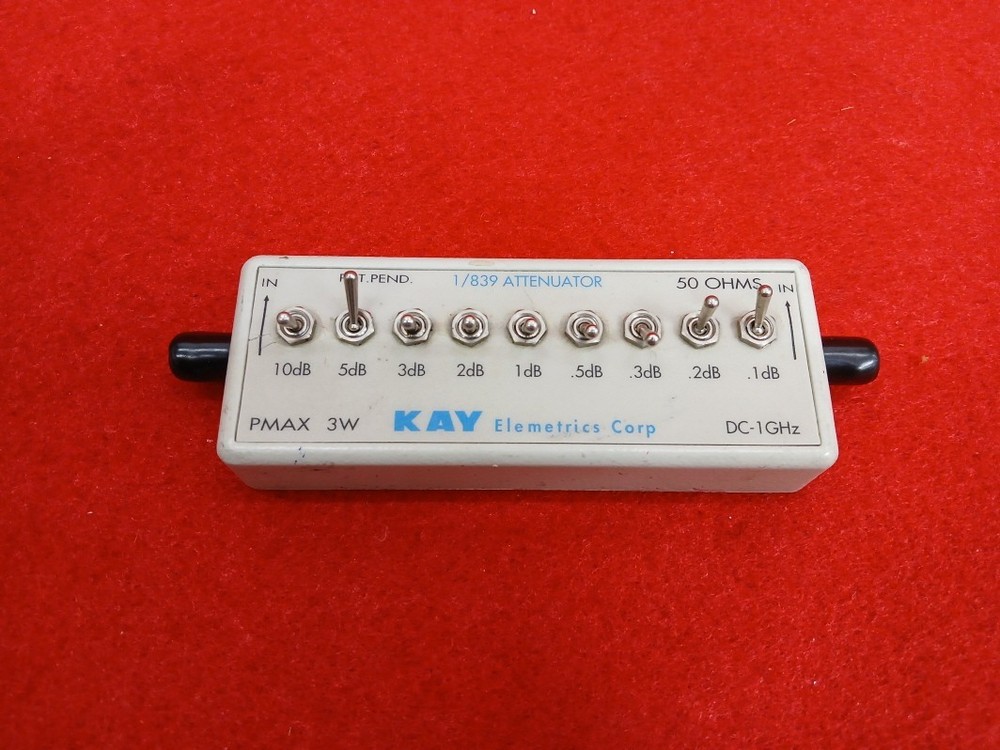 KAY Elemetrics 1/839 ATTENUATOR