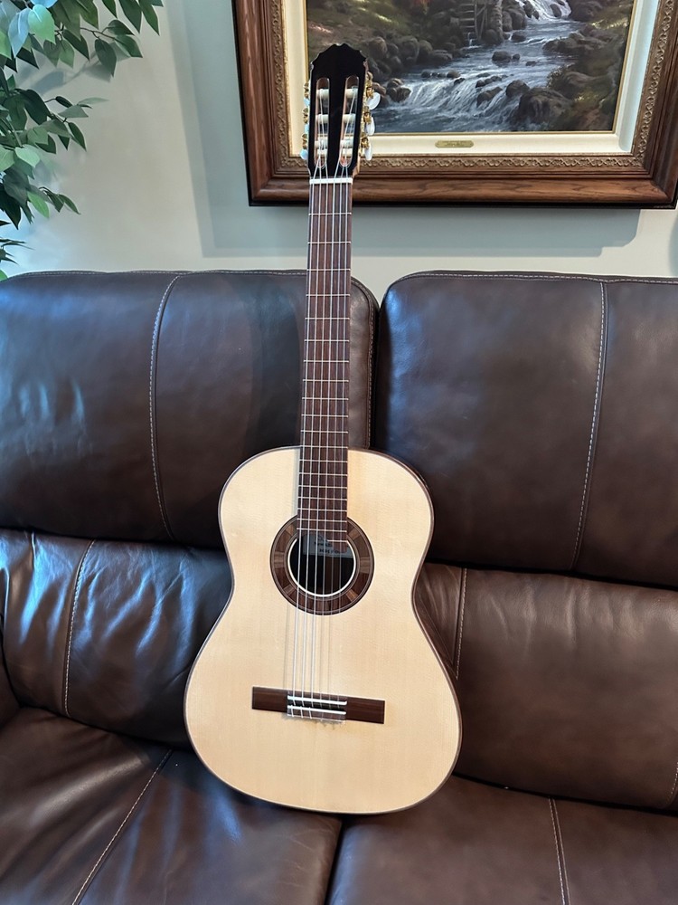Hand Built Indian Rosewood Classical Guitar #68, thin body