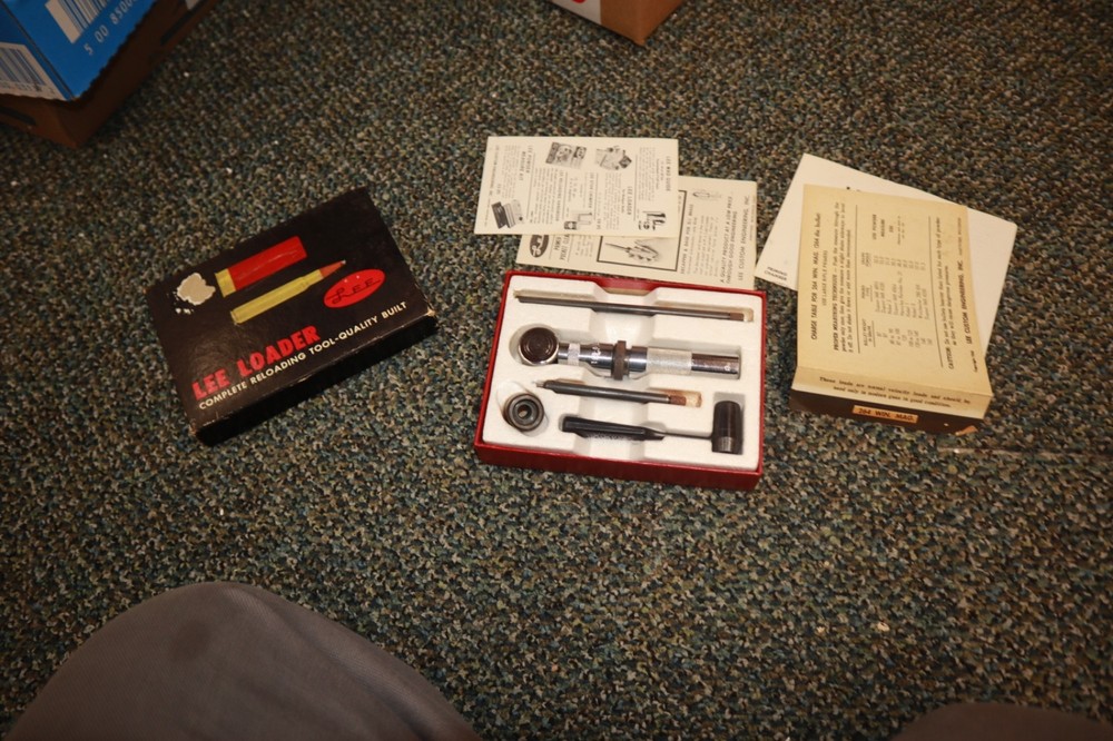Vintage Lee Reloading Loader 264 Win Mag 264 Winchester Magnum Reloader HAS RUST
