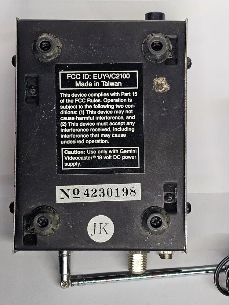 Gemini Rabbit Transmitter VC2100 w/ Power suppy Tested