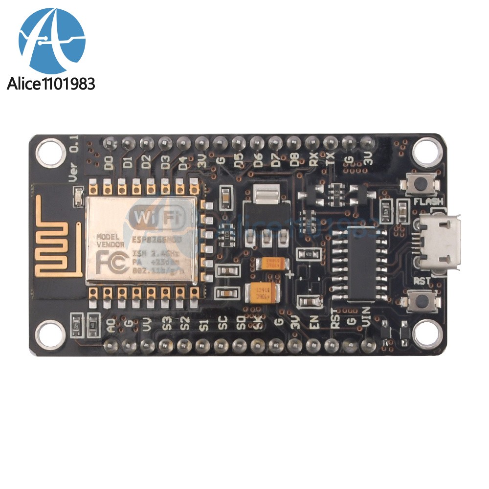 NodeMcu Lua V3 CH340G ESP8266 ESP-12E WIFI Lua Wireless Development Board US
