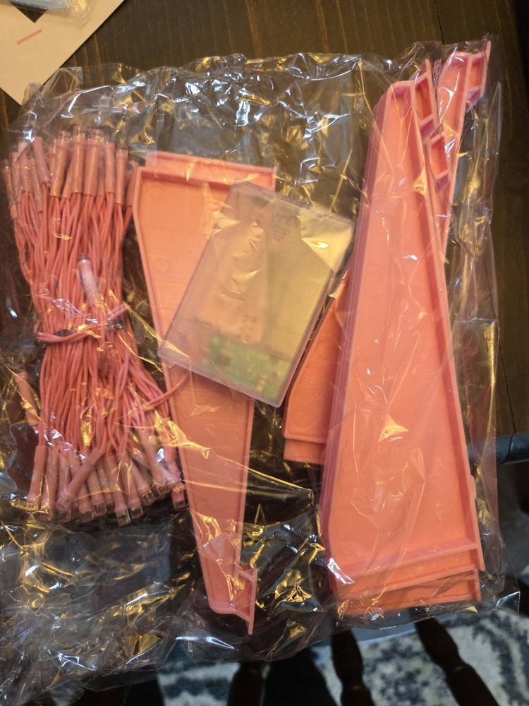 3 Ft Pink Easter Tree With Lights