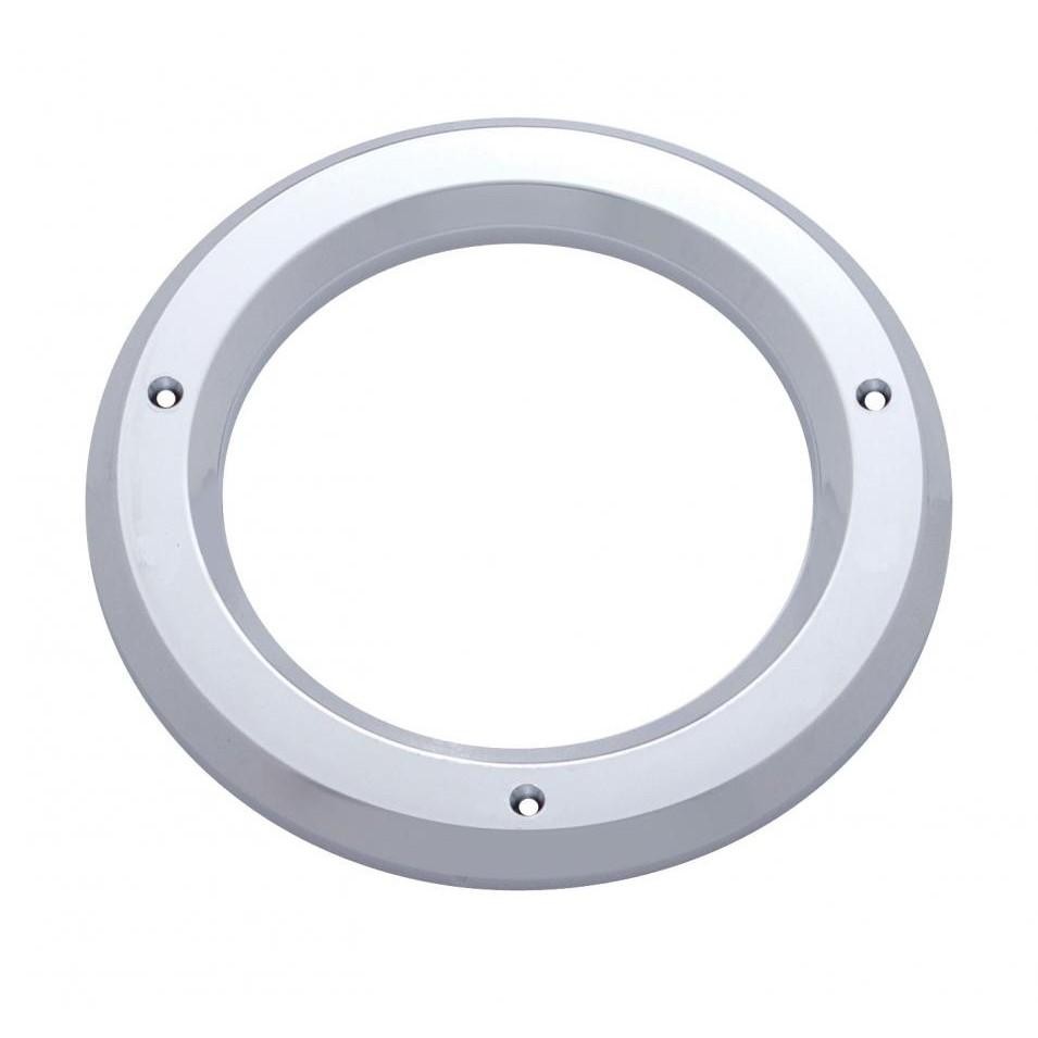 Universal Chrome 4" Round Light Bezel