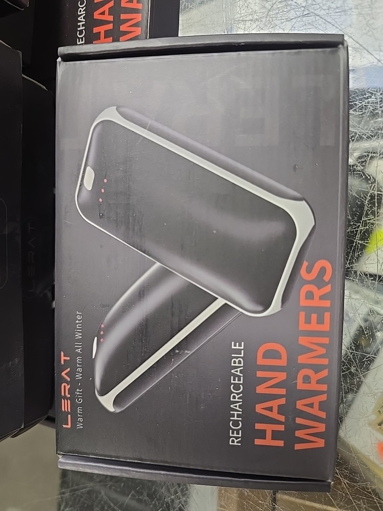 2 X LERAT Recharceable Hand Warmers New