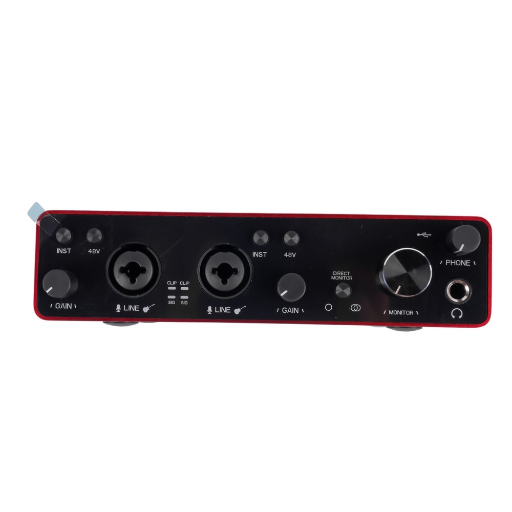 Scarlett 2i2 3rd Gen USB Audio Interface 24 Bit (192 kHz) For Studio/Recording