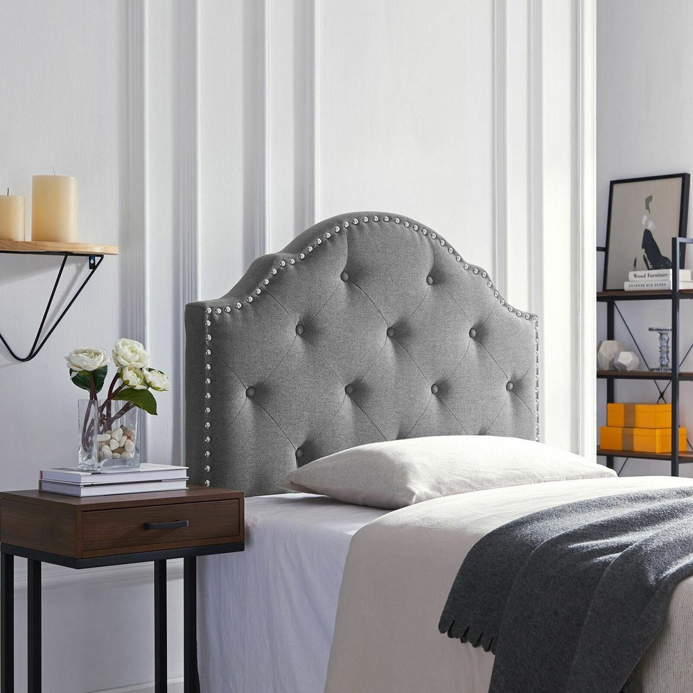 Sharon Contemporary Upholstered Twin Headboard