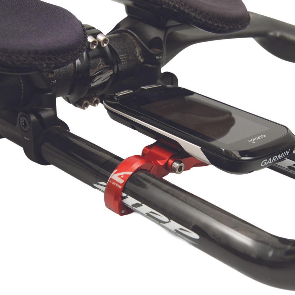 CatEye K-Edge Triathlon 22.2mm Handlebar Computer Mount - Red